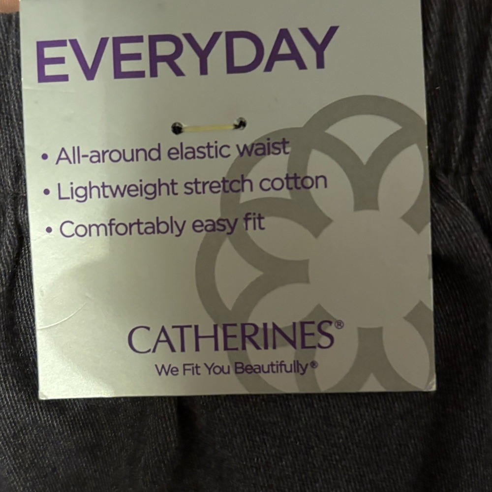 NWT Catherine’s Everyday Tapered Leg Pant 3X - Picture 3 of 5